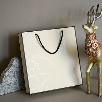 Good price Custom Logo Printed Luxury Gift Paper Bag Jewelry White Cardboard Shopping Paper Bags online