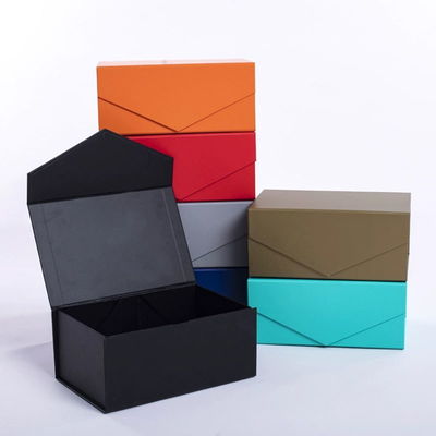 Good price Recyclable Customized Logo Paper Box Hard Folding Cardboard Gift Boxes White Small Luxury Magnetic online