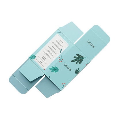 Bon prix Boîte de papier imprimé sur mesure Luxe cosmétiques de couleur soins de la peau Parfum Boîte d'emballage en ligne