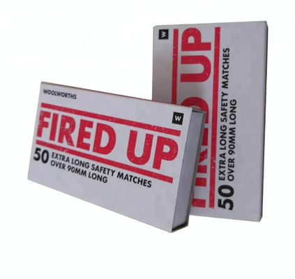 Good price Customized Hotel Matchbox With Paper Match Box Safety Matchstick Packaging Box online