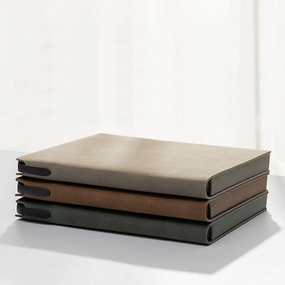 Bom preço Capela de Planeador de Couro A4 A5 A6 PU Capela de Notebook Diário Diário Agenda de Bolso de Couro on-line