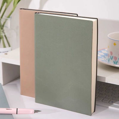 Giá tốt. Sách ghi chép da PU A5 bìa mềm tùy chỉnh trực tuyến