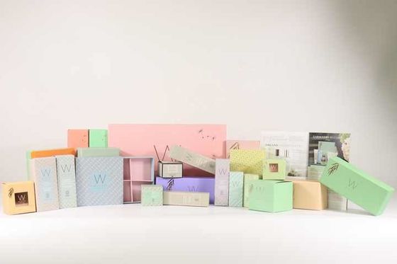 comprar Cajas de embalaje cosmético impreso a medida Caja de embalaje de papel maquillaje para cuidado de la piel Fabricación en línea