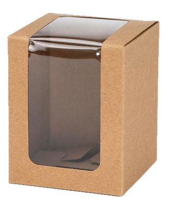 قیمت خوب جعبه نمایش شفاف کوچک سفارشی کاغذ کرافت بسته بندی کارتونی سفید برای آروماتراپیا یا هدیه آنلاین