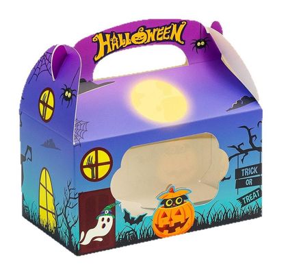Good price Custom Halloween Packaging Paper Color Box Candy Box Toy Box Holiday Party Logo online