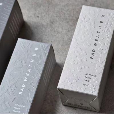 良い値段 高級 皮膚ケア 製品 梱包 カスタム 印刷 白紙 箱 オンライン
