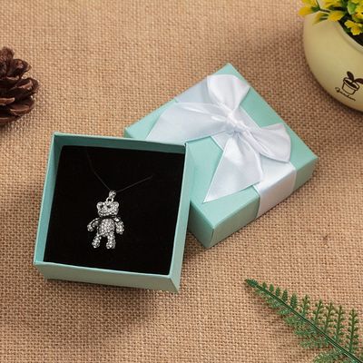 Good price Luxury Jewelry Gift Box With Bow For Ring Bracelet Or Earrings Direct From Manufacturer online
