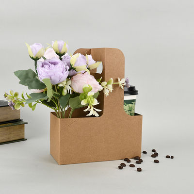 Giá tốt. Kraft White Lôi Lôi Cốc cầm tay Vỏ Lôi Lôi Bao bì cho Cốc và Hoa trực tuyến