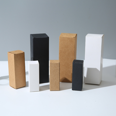 Good price Cosmetic Skin Care Product Packaging Box Rectangular Kraft Paper Packaging Box Thickened Folding Paper Box online