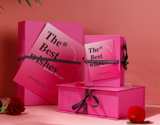 kopen Luxe cadeau doos met parfum rozen accenten Premium Valentijnsdag verpakking online vervaardiging