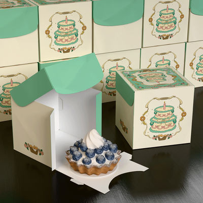 kaufen Custom Logo Öko-freundliche Bäckerei Verpackungskisten für Kuchen Gebäck Online-Herstellung