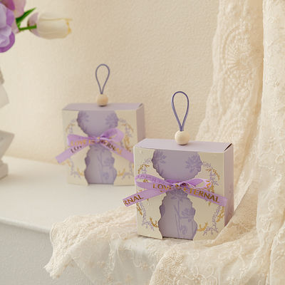 Buy European Wedding Favor Box Floral Lace Hanging Candy Gift online manufacture