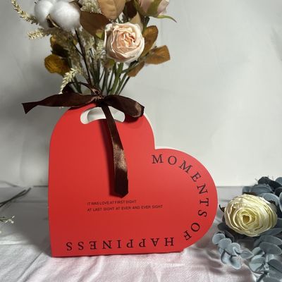 Buy Romantic Heart Gift Box with Love Poem and Velvet Ribbon online manufacture