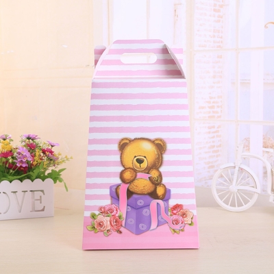 قیمت خوب Custom Cartoon Bear Gift Box Paperboard Packaging آنلاین