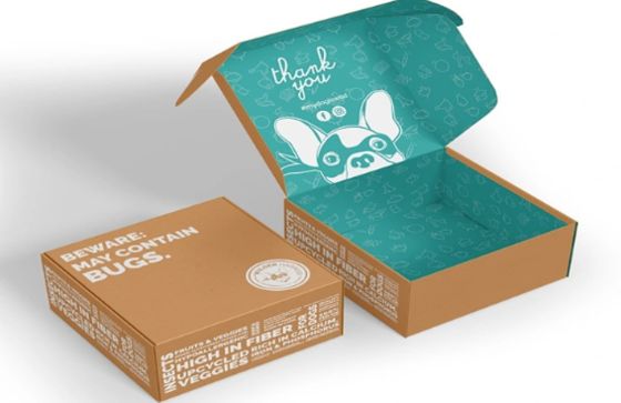 Buy Custom Kraft Packaging Boxes Recyclable Paperboard for Apparel Electronics online manufacture