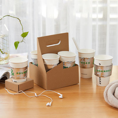 Guter Preis Einweg-Tochterhalter Einweg-Wallpapier-Tochterhalter Kaffeekiste Milch-Tee-Portable-Tochterhalter Online
