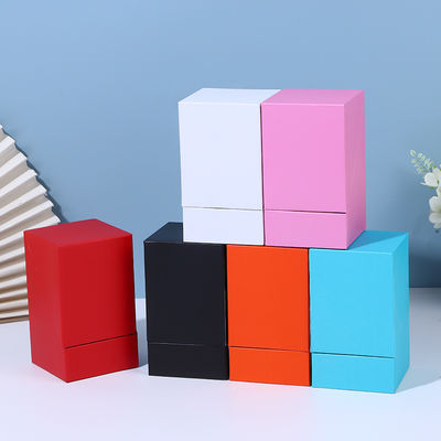 Giá tốt. Hộp quà mỹ phẩm có nắp trên và dưới, hộp quà tặng nến thơm, bao bì mỹ phẩm nước hoa, hộp giấy trắng trực tuyến