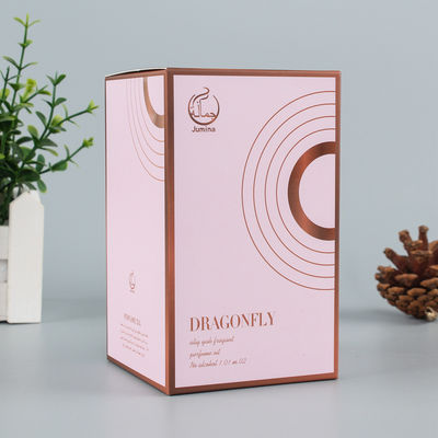 Buen precio Cajas de embalaje de perfume con impresión UV personalizadas, cajas de fragancia de cartón blanco en línea