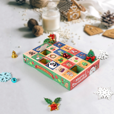 Good price Christmas Calendar Blind Box Empty Gift Boxes Poke Fun Holiday Surprise Package online