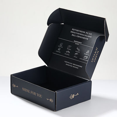 Bom preço Caixa de Presente Premium Espessa para Envio de Vestuário Personalizável com Impressão Hot Stamping UV on-line