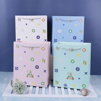 Giá tốt. Bộ túi quà tặng Instagram bằng giấy kraft có quai bằng dây thừng, thiết kế đẹp mắt, thích hợp làm quà tặng Valentine, sinh nhật trực tuyến