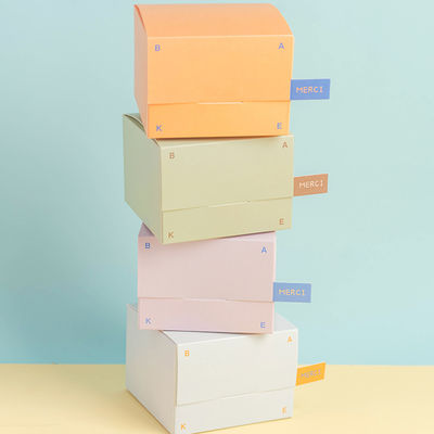 acheter Boîtes à bonbons écologiques Caramel Flocon de neige Fragile Organisateur Emballage Boîtes en papier recyclables fabrication en ligne