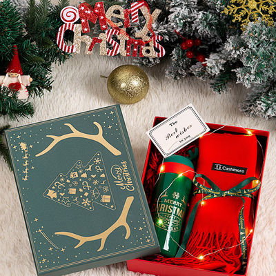 Buy Customizable Christmas Birthday And Christmas Eve Rigid Gift Box Ideal For Apples Candies And More online manufacture