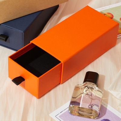 Harga yang bagus Black Glasses Box Drawer-Type Kraft Paper Packaging Box Pull-Out Custom Lipstick Sunglasses Gift Box on line
