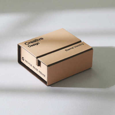 अच्छी कीमत ​Creative Design Eco Friendly Paper Box Recyclable Packaging Sustainable Brand Solution ऑनलाइन