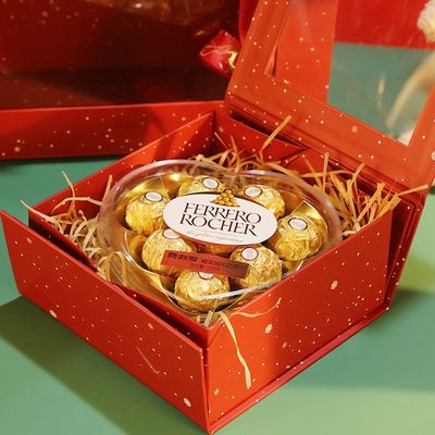 Bom preço Christmas And New Year Gift Boxes With Windowed Flip-Top Folding Packaging Boxes Wholesale on-line