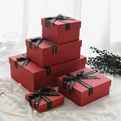 Хорошая цена New Year Gift Custom Packaging Boxes Top And Bottom Lid Scarf Gift Boxes Factory Wholesale онлайн