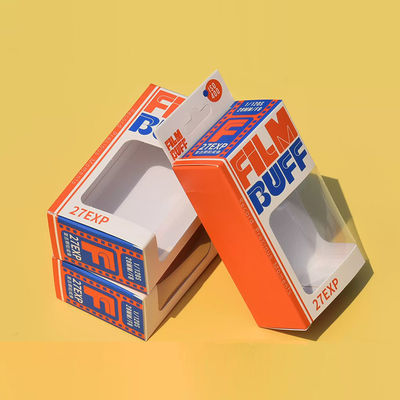 Bon prix Custom Windowed Packaging Box Drawer-Style & Foldable Paper Box With Hanging Tab For Towels Retail Items & Branded Gifts en ligne