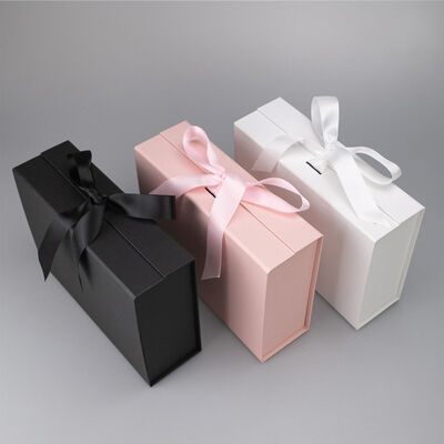 Beli Elegant Flip Top Gift Box Set Premium Lipat Flap Packaging Sutra Ribbon Bow Hari Valentine Kado Mewah Presentasi pembuatan online
