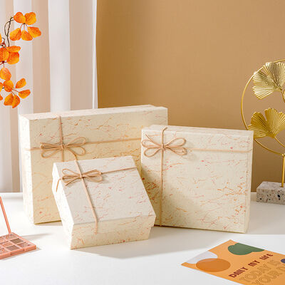 購入 ギフトボックスセット 誕生日 バレンタインデー 化粧品包装 香水口紅ギフトボックス 素朴な麻ひもリボンデザイン オンライン製造