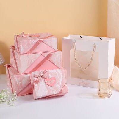 comprare Scatola regalo a doppia porta Squisita scatola regalo a forma di cuore Scatola regalo creativa portatile Scatola regalo per il giorno di San Valentino fabbricazione online