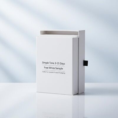 comprare Scatola per imballaggio cosmetico con chiusura magnetica, campione bianco gratuito e design elegante per prodotti cosmetici fabbricazione online