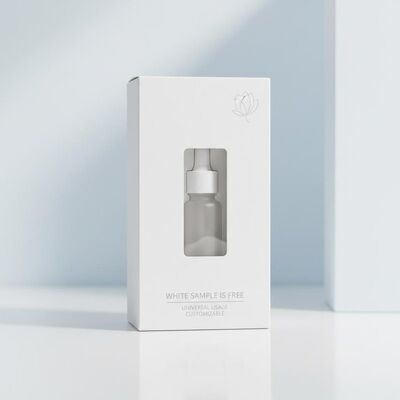 comprare Scatola per imballaggio cosmetico campione bianco gratuito con chiusura magnetica e stampa logo personalizzato per uso universale fabbricazione online