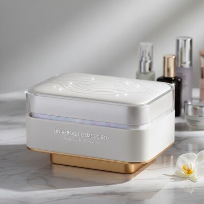 Buy Universal Cosmetic Packaging Box with Magnetic Closure and Litho & UV Print Offering Free White Sample for Elegant Presentation online manufacture