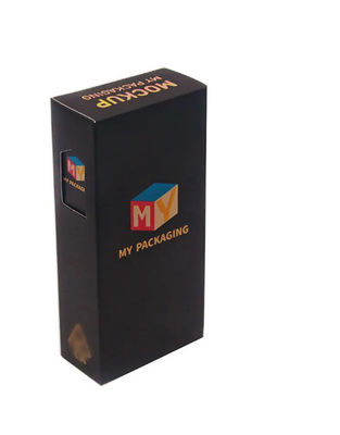 Taille personnalisée Boîte de papier à cigarettes étanche aux enfants Boîte en papier laminée Emballage en papier résistant aux enfants