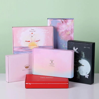ราคาดี กระเป๋าบรรจุกระดาษกระดาษแข็ง กล่องสีขาว กล่องของขวัญที่ถอดได้กล่องส่งสีขาว ออนไลน์