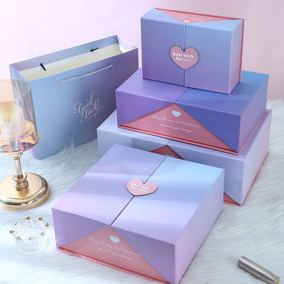 Besonders gedruckte handgefertigte Luxus-Rigid-Box aus Pappe Schwarz Matte Magnetisch geschlossene Geschenkbox
