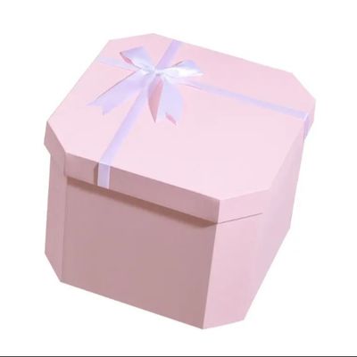 Складные картонные коробки гофрированная коробка упаковка ручная большая квадратная пустая коробка для подарков