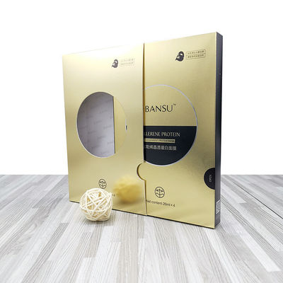 Confezione per prodotti cosmetici con logo personalizzato Confezione in cartone Confezione in cartone Maschera facciale Confezione per prodotti cosmetici
