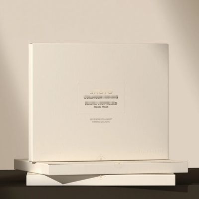 قیمت خوب جعبه ی آرایش لوازم آرایشی جعبه ی تحویل لوازم آرایشی خالی جعبه ی بسته بندی ماسک صورت آنلاین