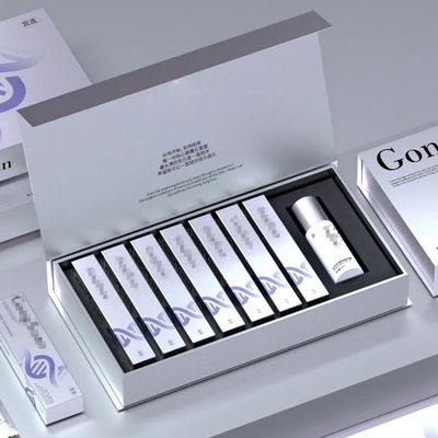Hộp cho các sản phẩm mỹ phẩm miệng chất lỏng sản phẩm chăm sóc sức khỏe Hộp quà tặng laser Hộp đóng gói vỏ lật