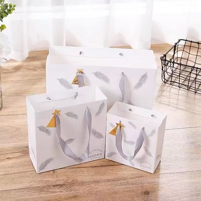 Kantong Kertas Berwarna yang Dapat Disesuaikan untuk Hadiah dan Promosi Musiman