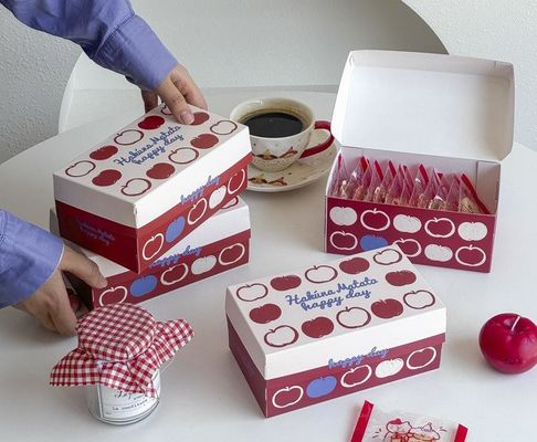 Guter Preis Individuell bedruckte Faltkartons aus Papier für Snacks, Leckereien und festliche Verpackungen Online