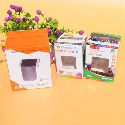 Custom Printed Speaker Packaging Box dengan Protective Foam Insert Ramah Lingkungan
