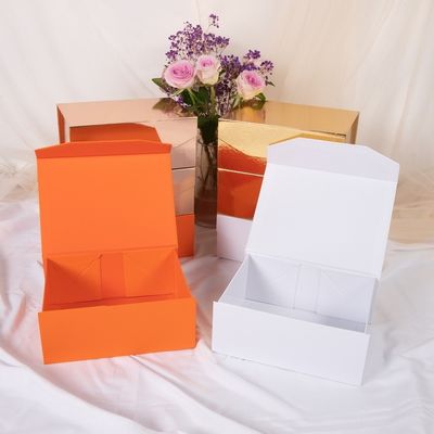 Eco-Friendly Foldable Magnetic Rigid Box For Tea Chocolate Or Handmade Goods