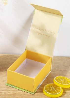 Magnetische Geschenkboxen mit Flip-Lad Luxus-Papierverpackungen für Parfümschlüsselknäppchen und Geburtstagsgeschenke
